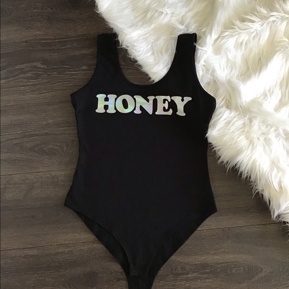 ✨NWT✨ HOLOGRAPHIC bodysuit! - Picture 2 of 4